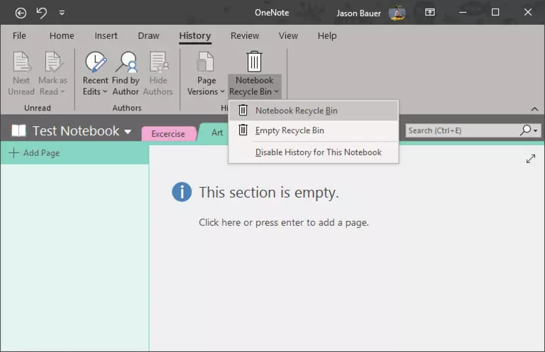 If you can note create a note in a recently deleted section you may need to empty the OneNote Recycle Bin.