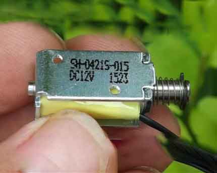 Example of inexpensive solenoids from ebay