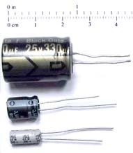 Example polarized capacitors